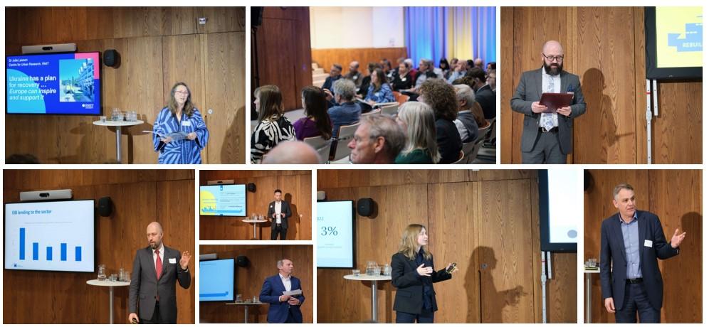 A collage of the speakers at the symposium