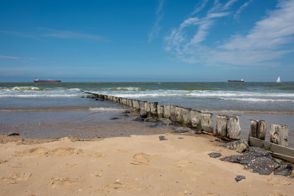 Vaargeul Wielingen Westerschelde Foto Vaargeul Wielingen Westerschelde