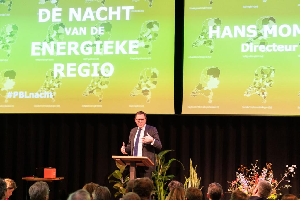Hans Mommaas tijdens Nacht van de Energieke Regio Hans Mommaas tijdens Nacht van de Energieke Regio